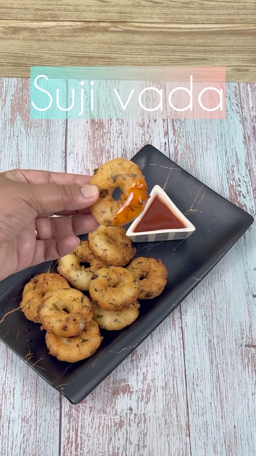Suji vada recipe | vada recipe | suji breakfast | #cooking #viral #shorts #easyrecipe